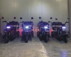 Карго триместна електрическа триколка модел 2022 TS-005.1 1500W 20Ah снимка 103