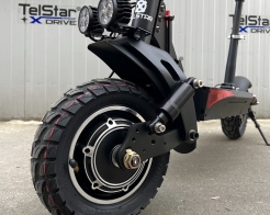 Електрическа тротинетка OFFROAD TELSTAR 10+ G3 PRO 54.6V 18Ah с два двигателя 2X1000W 52 км/ч снимка 176