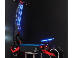 Електрическа тротинетка OFFROAD TELSTAR 11+ X5 67.2V 30Ah с два двигателя 2X1800W 92 км/ч снимка 179
