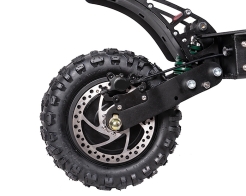 Електрическа тротинетка OFFROAD TELSTAR 11+ WARRIOR 67.2V 30Ah с два двигателя 2X1800W 92 км/ч снимка 180