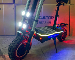 Електрическа тротинетка OFFROAD TELSTAR 11+ WARRIOR 67.2V 30Ah с два двигателя 2X1800W 92 км/ч снимка 180