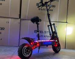 Електрическа тротинетка OFFROAD TELSTAR 11+ WARRIOR 67.2V 30Ah с два двигателя 2X1800W 92 км/ч снимка 180