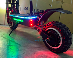 Електрическа тротинетка OFFROAD TELSTAR 11+ WARRIOR 67.2V 30Ah с два двигателя 2X1800W 92 км/ч снимка 180