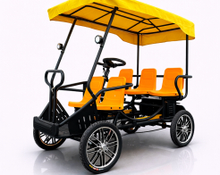 Електрическа рикша с педали Tourist-4 23Ah без регистрация снимка 253