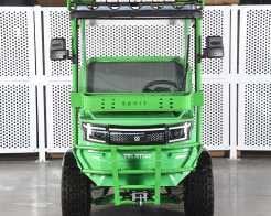 TelStar BIZON 72V/60Ah – електрическа карго четириколка със самосвал, лебедка и теглич снимка 312