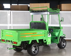 TelStar BIZON 72V/60Ah – електрическа карго четириколка със самосвал, лебедка и теглич снимка 312
