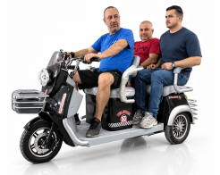 Триместна електрическа триколка TELSTAR CITY MAXI 2500W 23Ah снимка 327